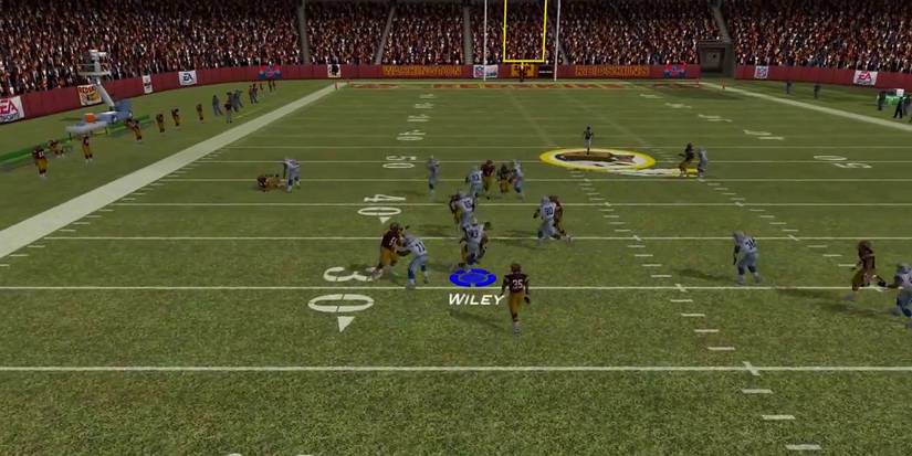A match in Madden NFL 2003