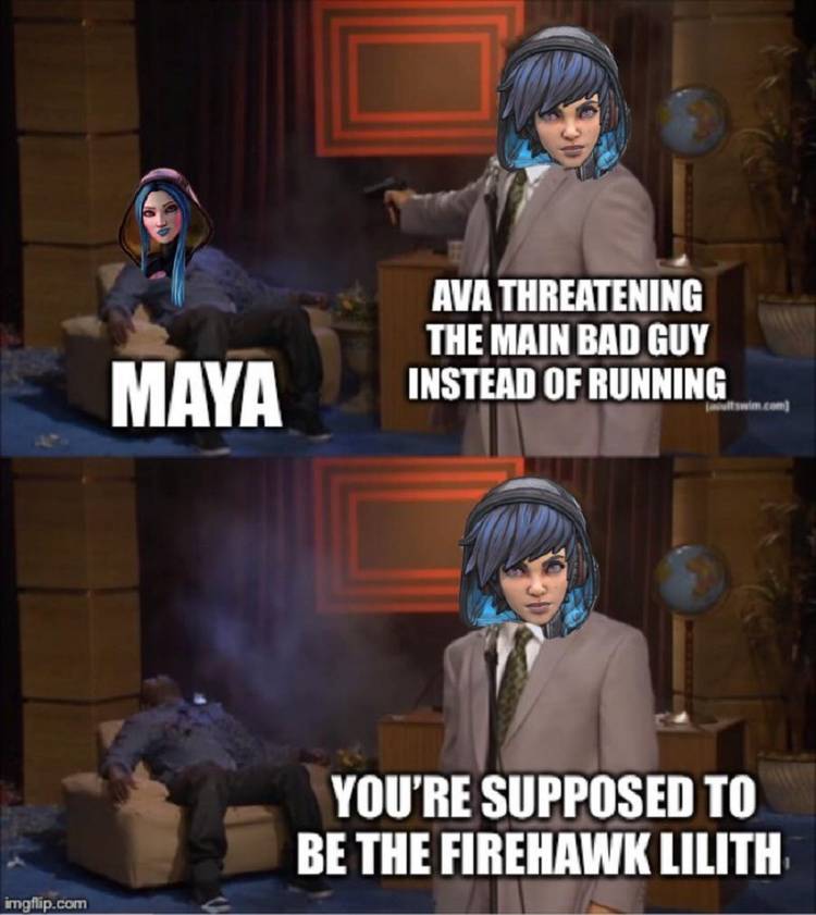 Ava borderlands 3 meme