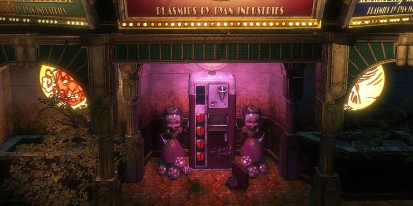 Scenery from Bioshock