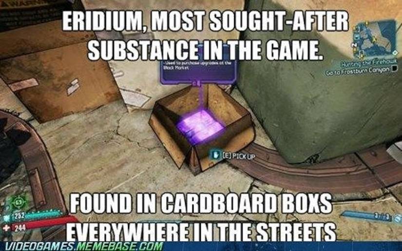 Borderlands 3 iridium meme