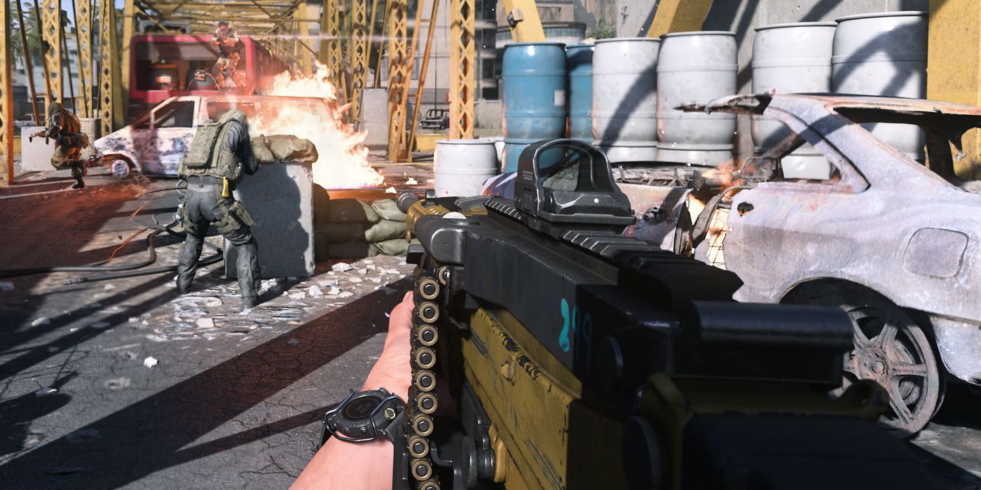Call of Duty Modern Warfare Cranked mode gameplay gun