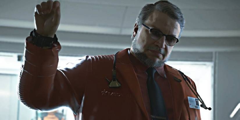 Death stranding deadman in a red jacket