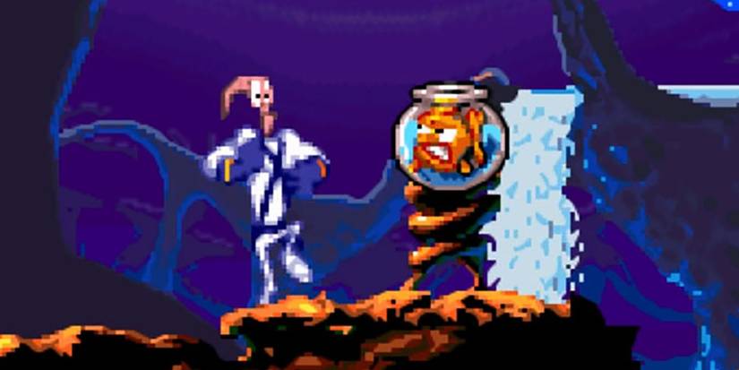 Earthworm Jim Bob Killer Goldfish