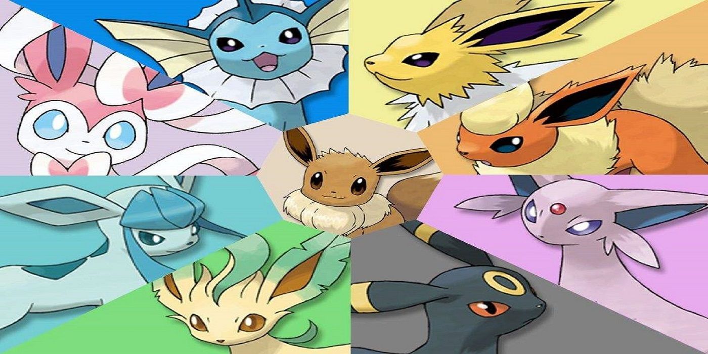 eevee evolutions sylveon type