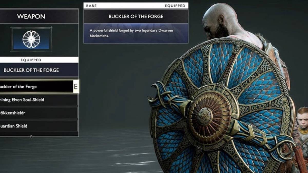 God of War Buckler of the Forge