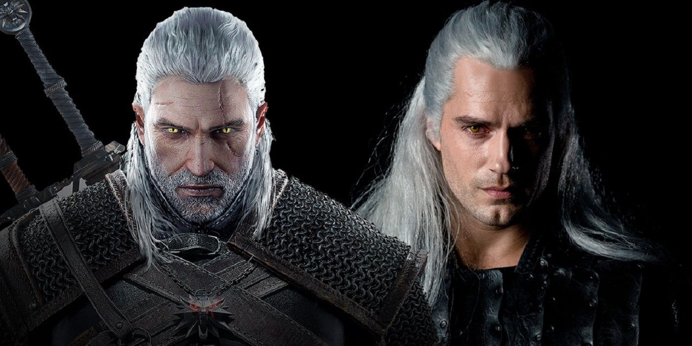 Comparison of Geralt from the Witcher Video Games and Geralt from the Witcher TV Series