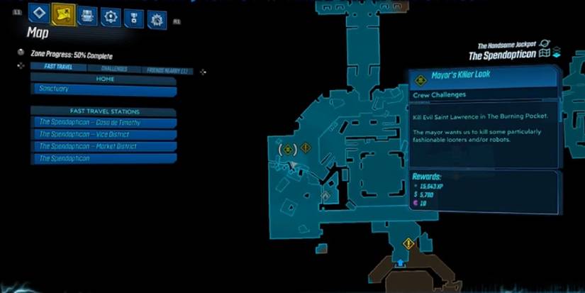 Evil Saint Lawrence Location