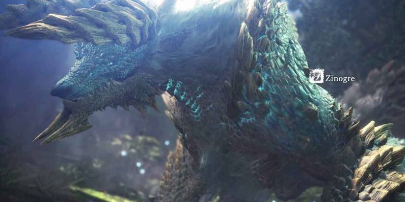 MHW Ice Zinogre