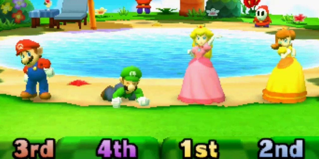Star Rush Game in Mario Party