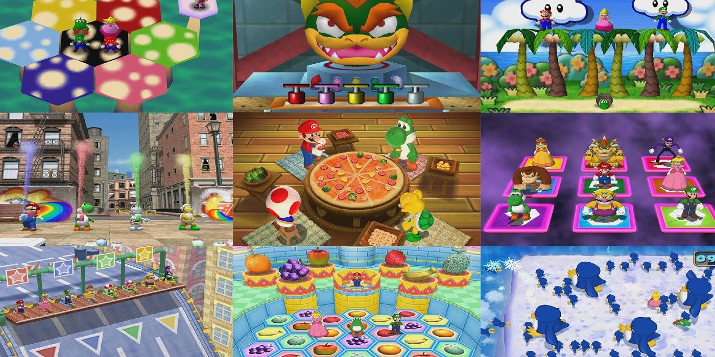Mario Party Top 100 9 best minigames spliced 