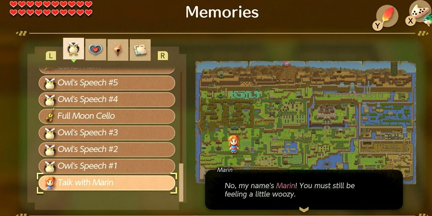 Link's Awakening Memories