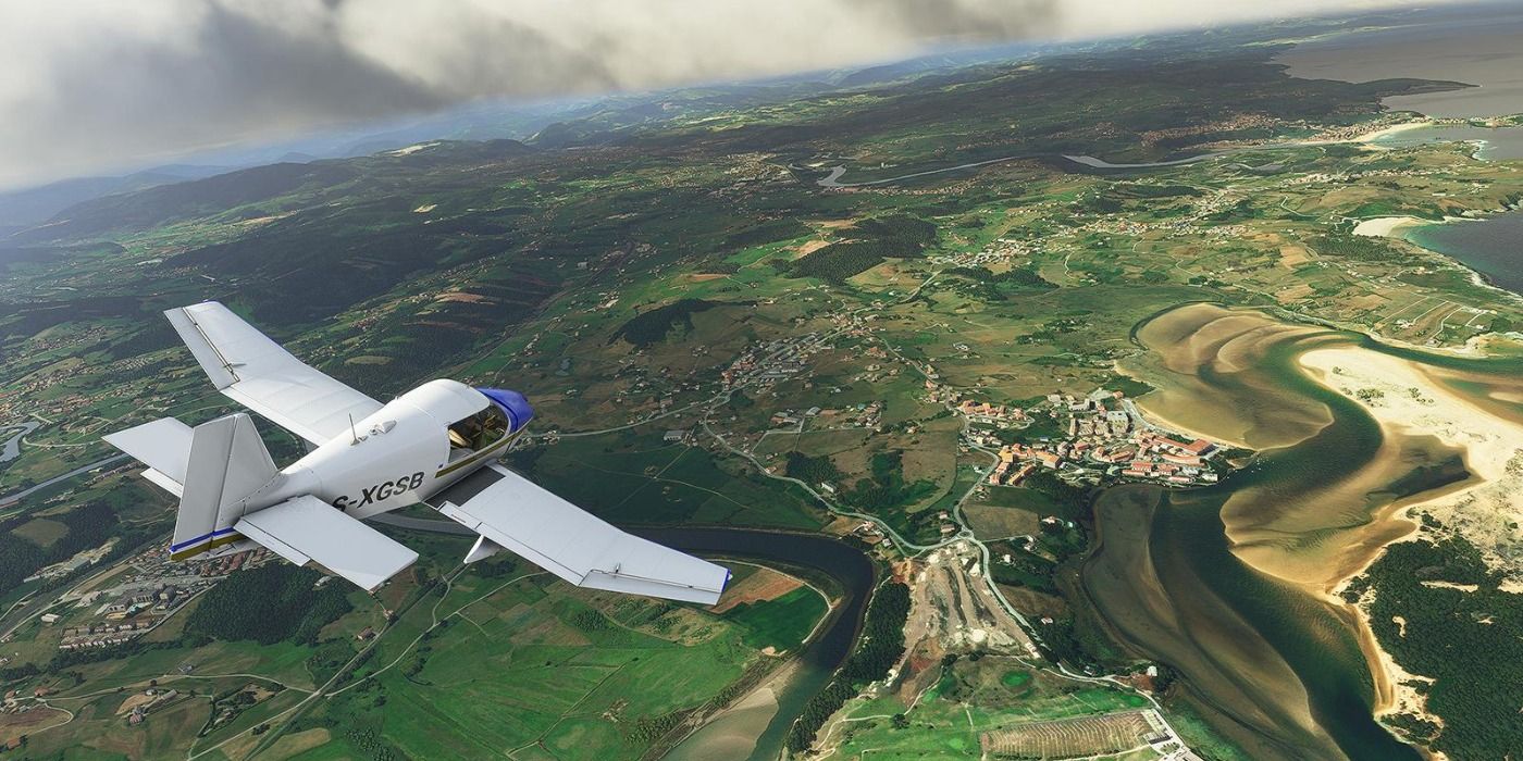Microsoft Flight Simulator Arial Screen Shot
