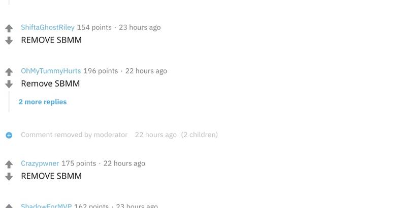 Modern Warfare Reddit post