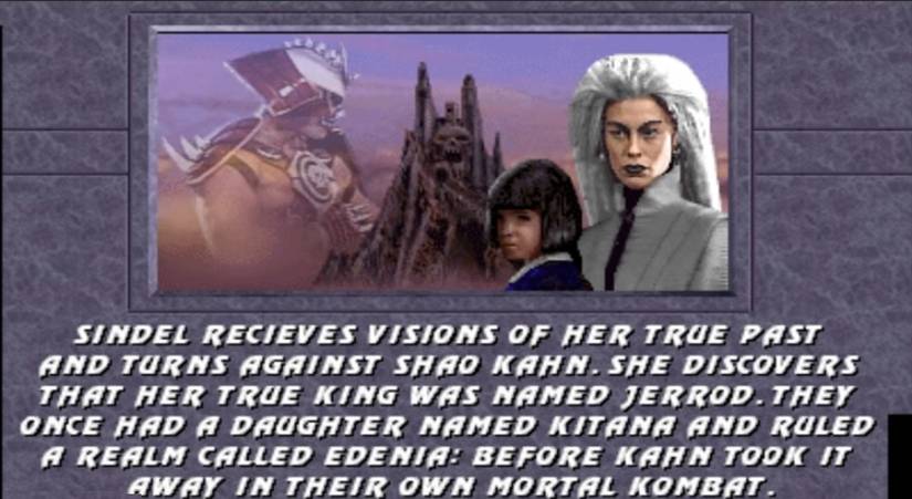 Mortal Kombat Sindel History Mk3