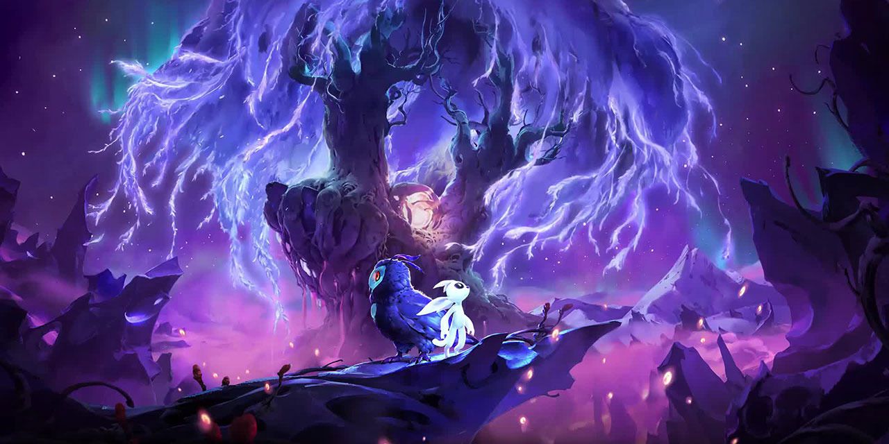 Ori and the Will of the Wisps Ori and Owl Title Art