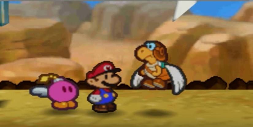 Parakarry from Paper Mario