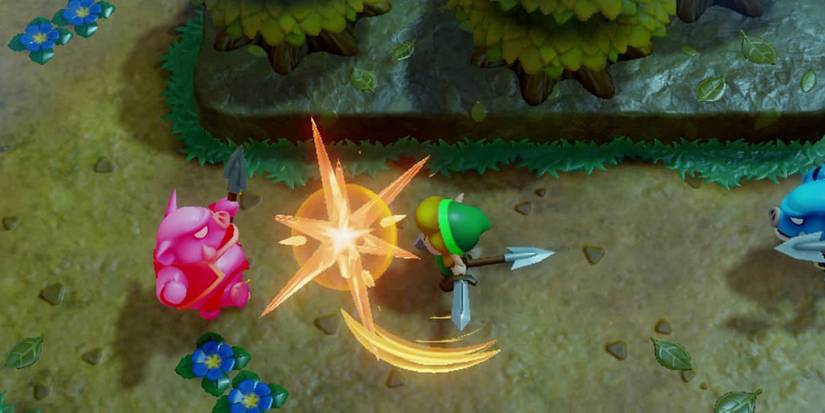 Link's Awakening Parrying