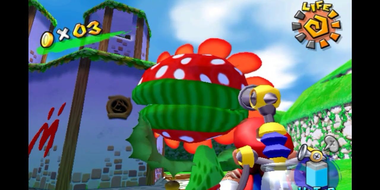 Petey Piranha in Super Mario Sunshine