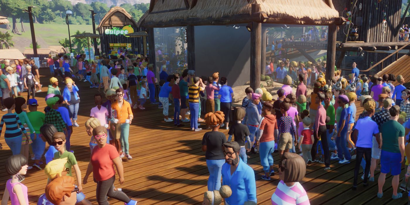 Crowds in Planet Zoo