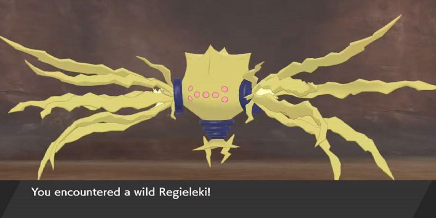 Pokémon Sword and Shield Crown Tundra Regieleki