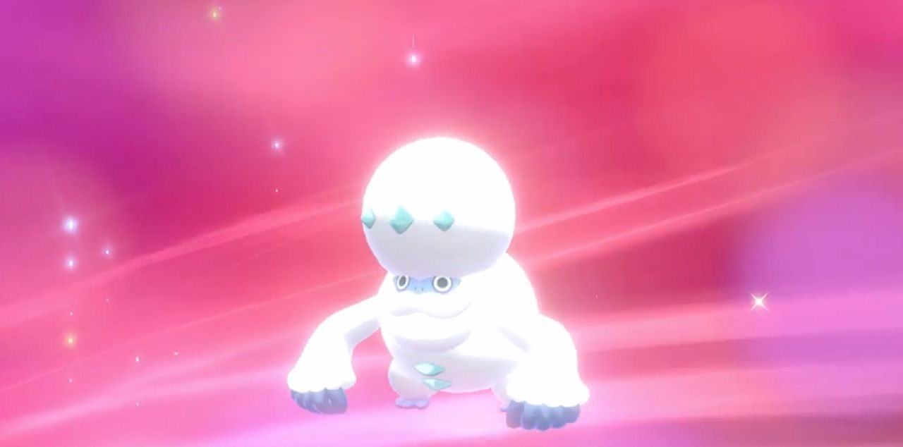 Galarian Darmanitan in Pokemon Sword and Shield 