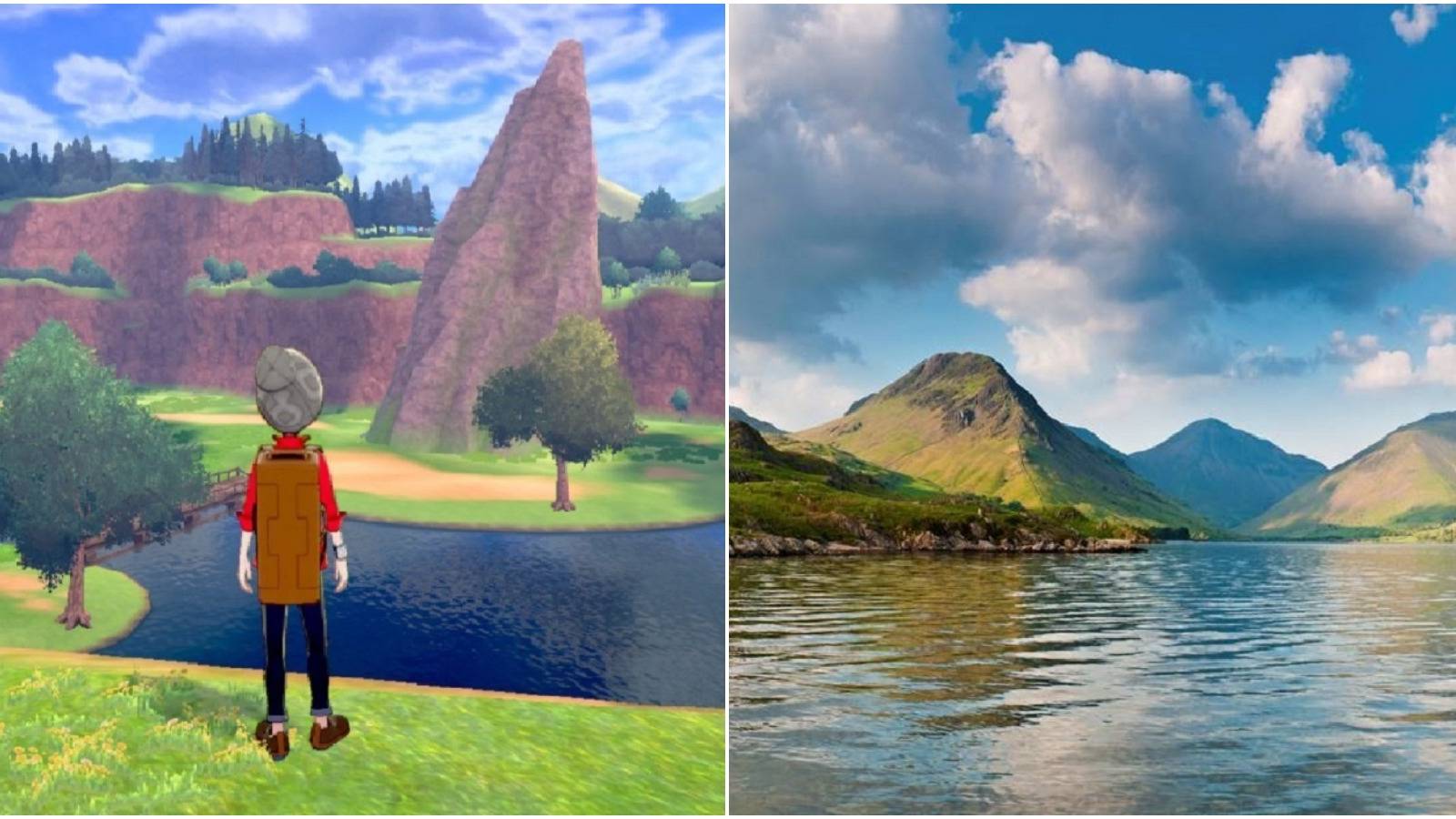 Pokemon Sword and Shield Locations real life feature