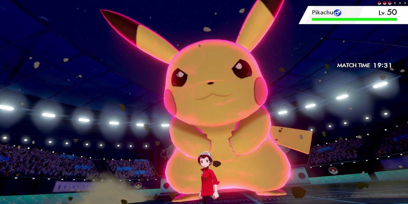 sword and shield dynamax pikachu