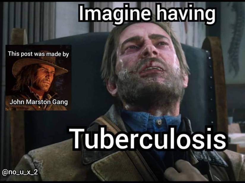 Red Dead Arthur Got sick meme