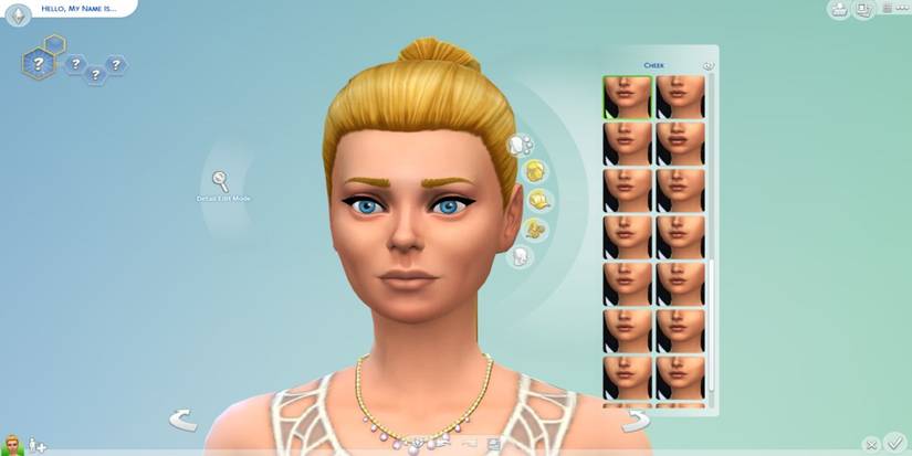 Sims 4 Cas Face Edit