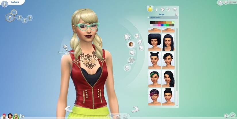 Sims 4 Cas Swatches