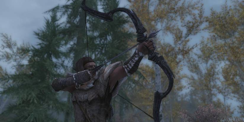 Dwarven Black Bow Of Fate in Skyrim