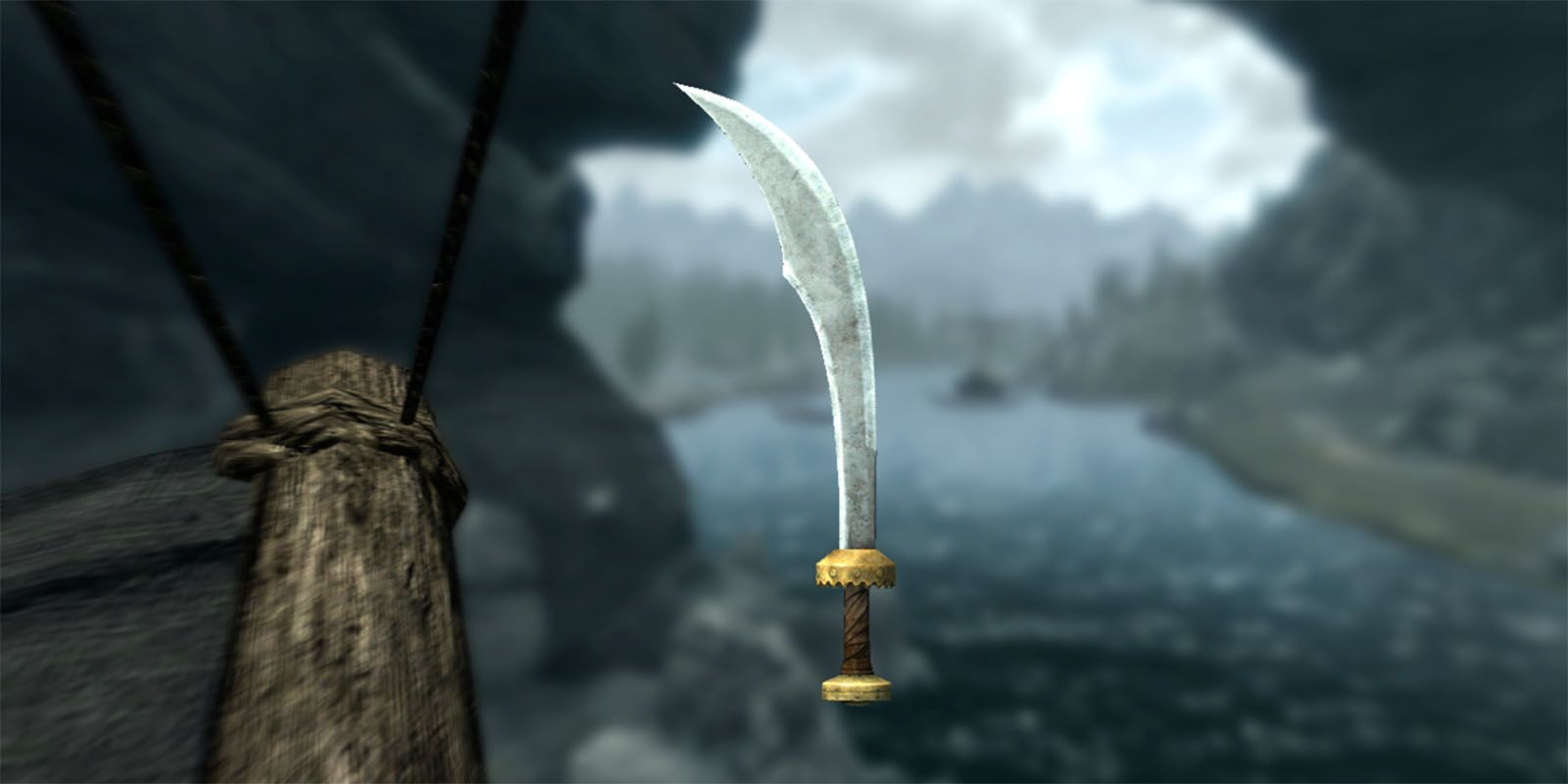 Skyrim image of Windshear sword from emperor's boat.