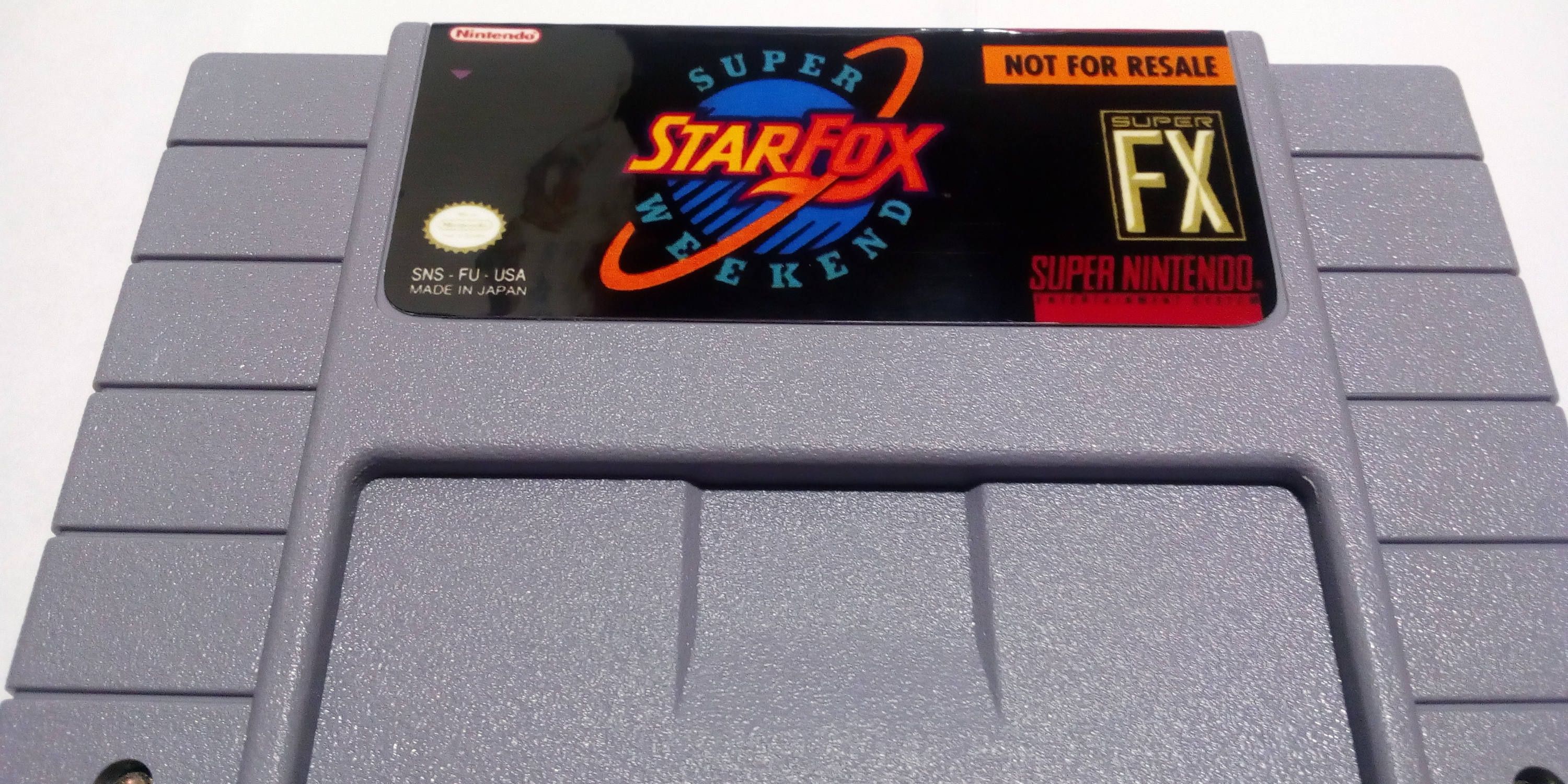 Star fox best sale super weekend cartridge