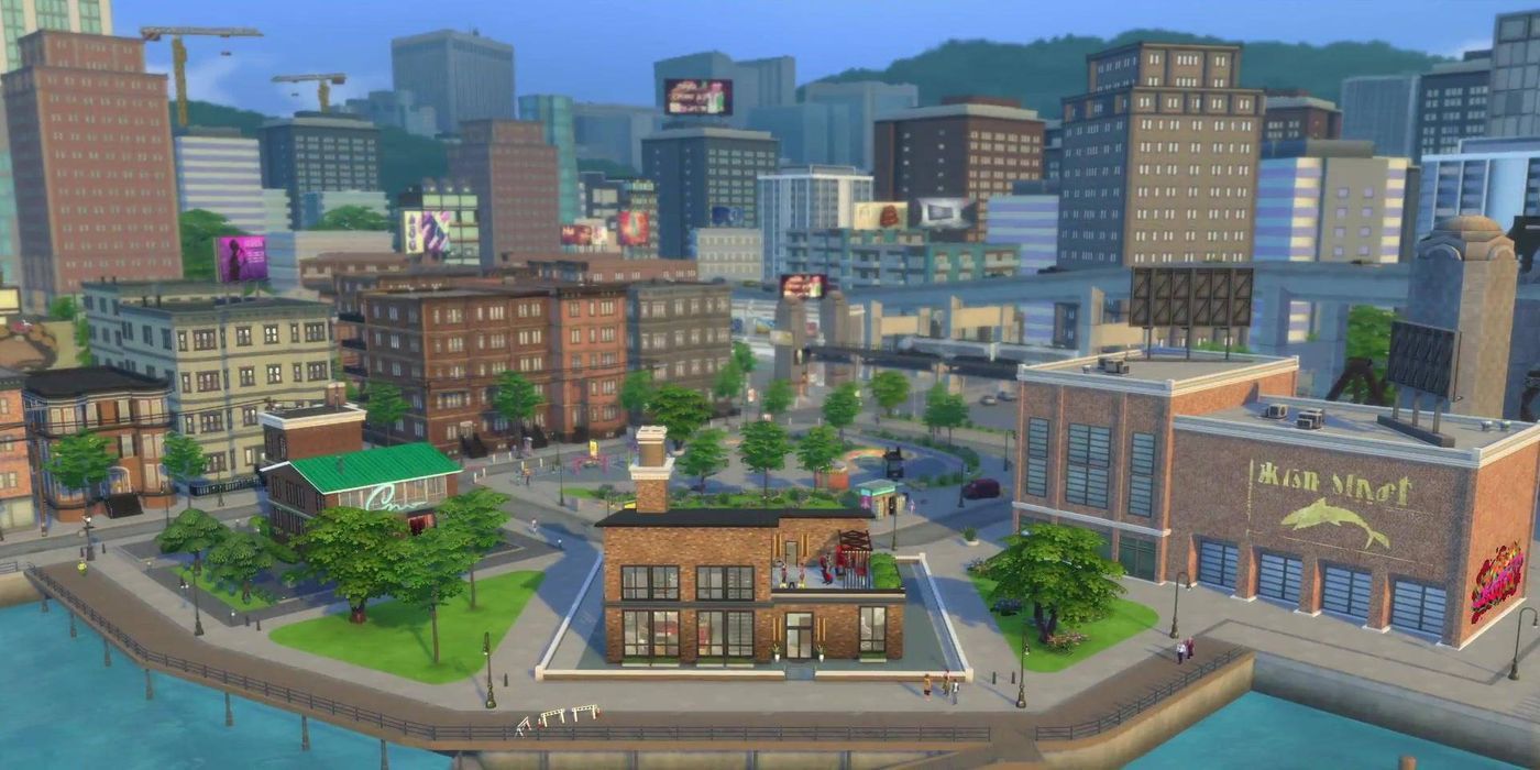The Sims 4 San Myshuno in City Living expansion pack