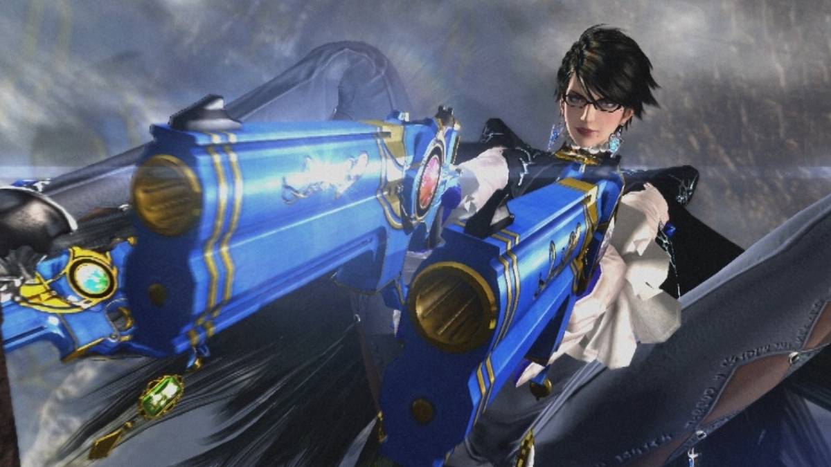 bayonetta 2 guns closeup