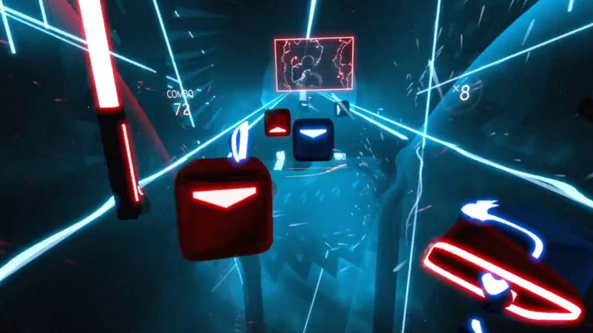 beat saber red blue block