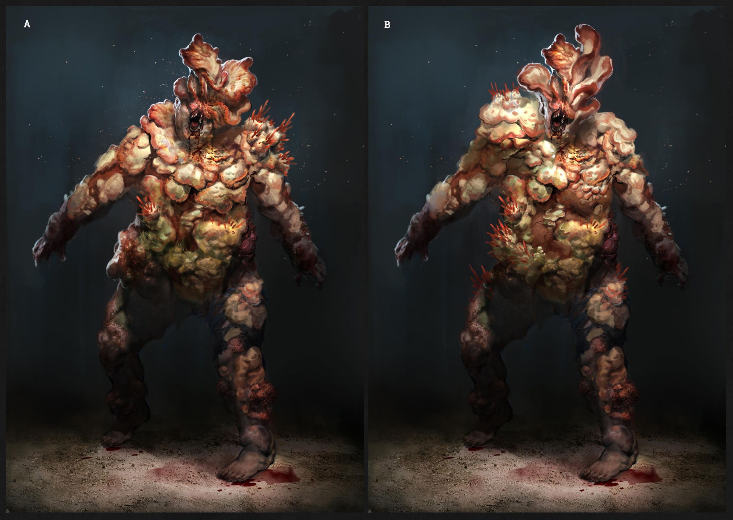 All Stages of the Cordyceps Virus for The Last of Us 2