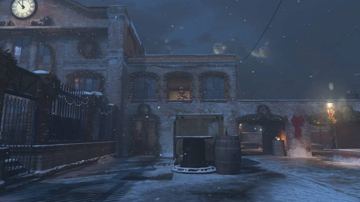 call of duty modern warfare docks holiday skin