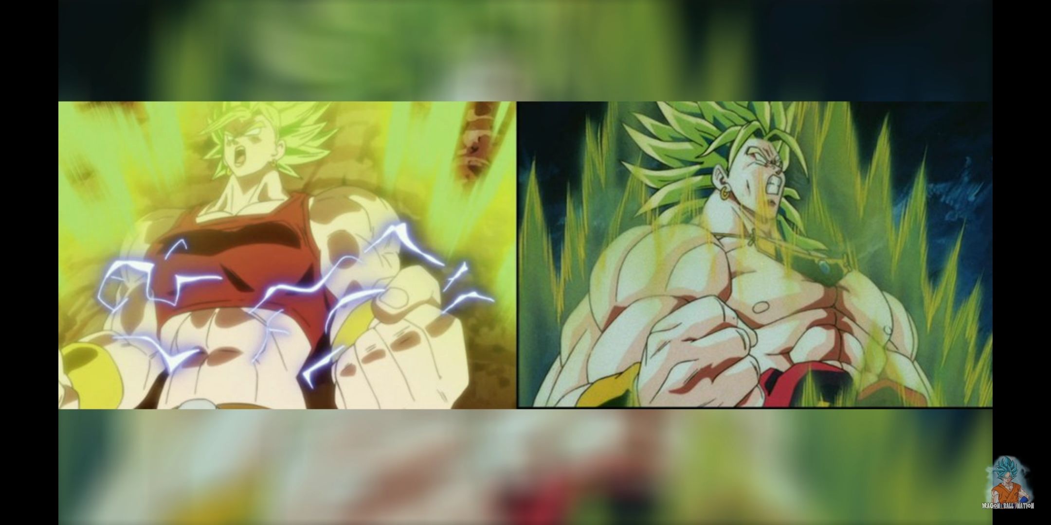 Caulifla and Broly comparison