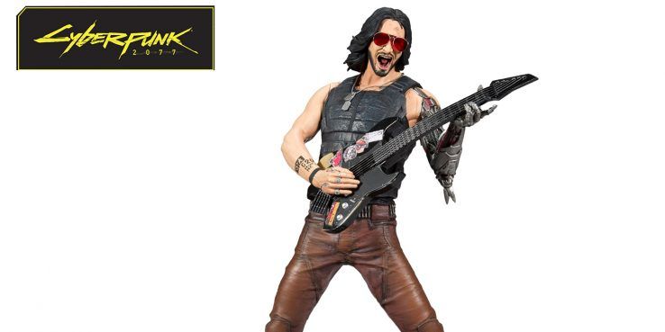 cyberpunk 2077 johnny silverhand statue