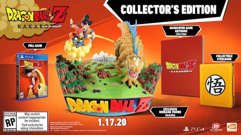 dragon ball z kakarot collector edition