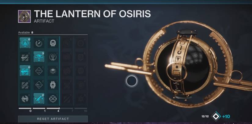 season 9 seasonal artifact