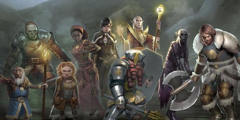 D&D adventuring party