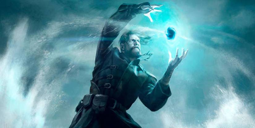 D&D warlock casting spells