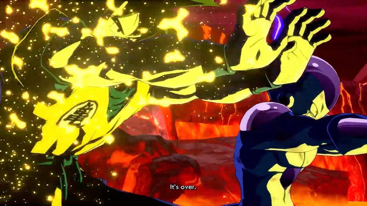 dragon ball fighterz new goku and freeza dramatic finish