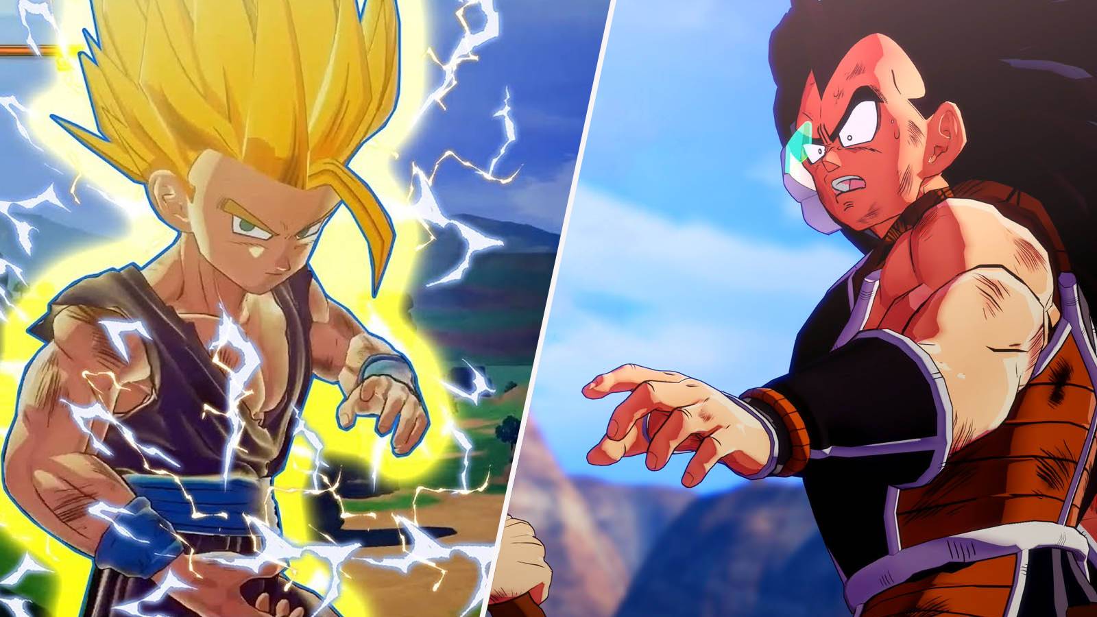 dragon ball z kakarot gohan raditz