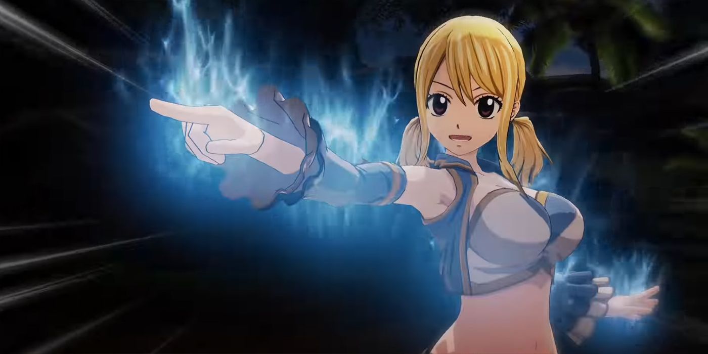 fairy tail lucy casting spell