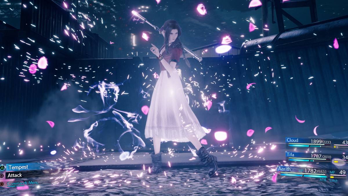 aerith tempest animation