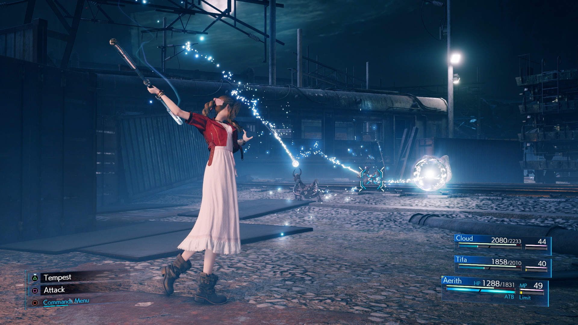 ff7 remake aerith attack