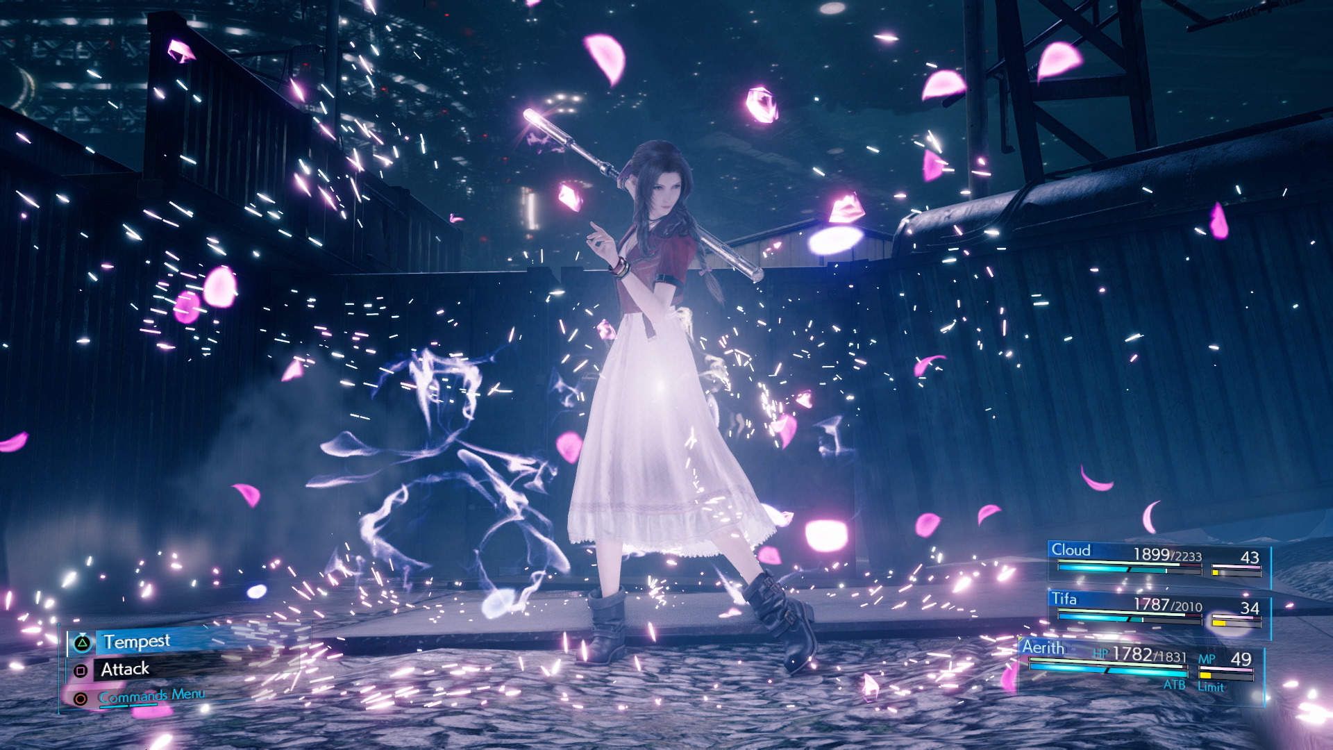 ff7 remake aerith tempest charge